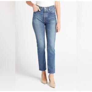 AG Adriano Goldschmied Alexxis Slim High Rise Vintage Straight Fit Jean Size 27
